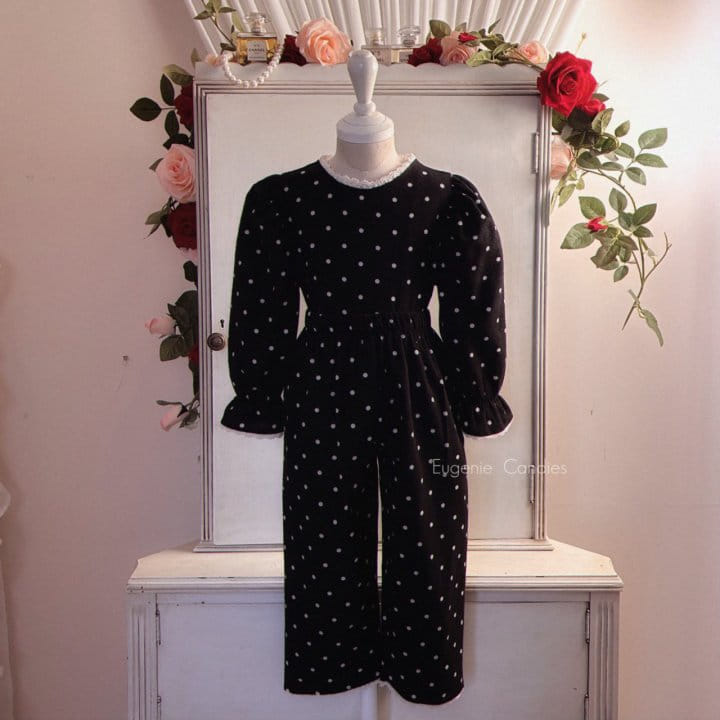 Eugenie Candies - Korean Children Fashion - #stylishchildhood - Sienna Dot Dress - 5