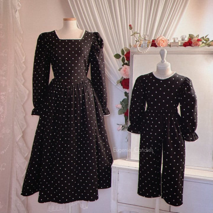 Eugenie Candies - Korean Children Fashion - #todddlerfashion - Sienna Dot Dress - 3
