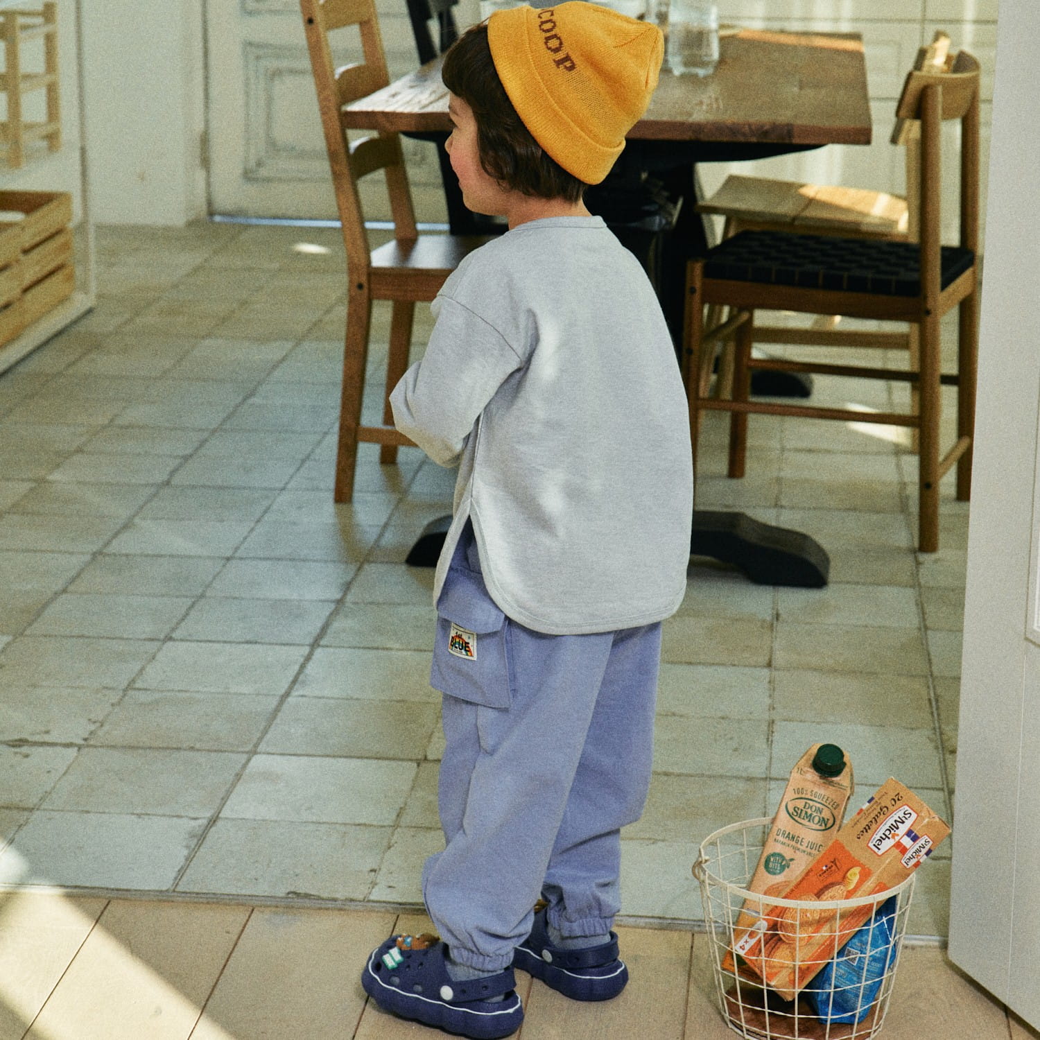 Firstblue - Korean Children Fashion - #kidsshorts - Half Half Cargo Pants