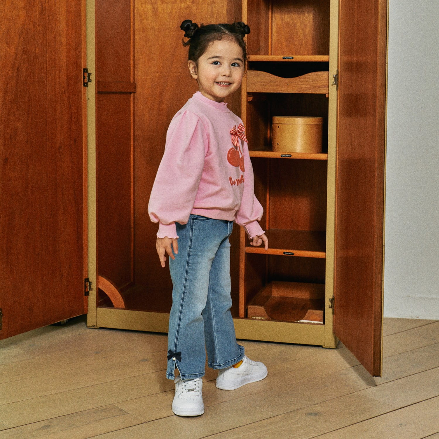 Firstblue - Korean Children Fashion - #kidsstore - Cherry Ribbon Tee - 5