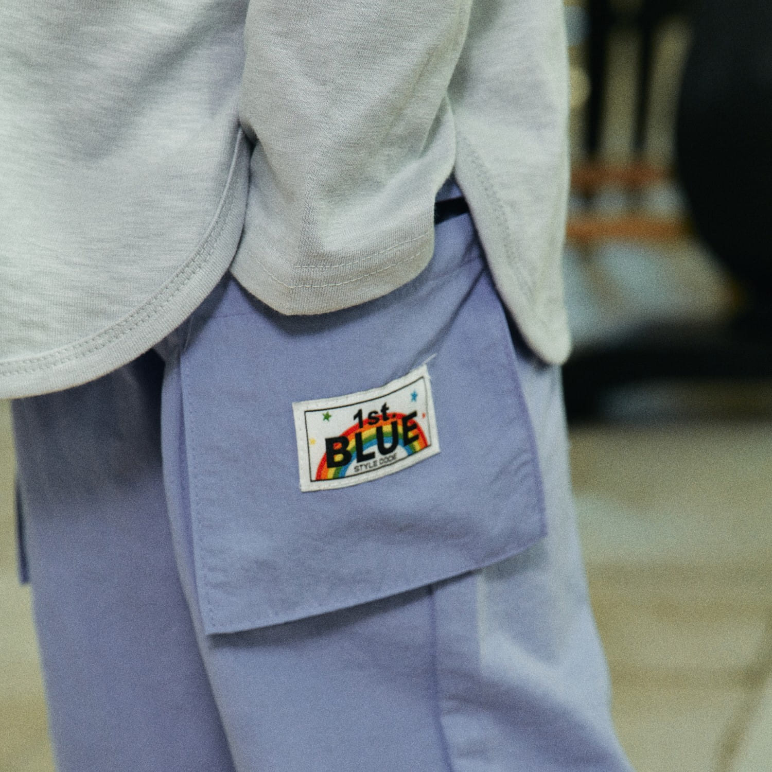 Firstblue - Korean Children Fashion - #kidsstore - Half Half Cargo Pants - 2