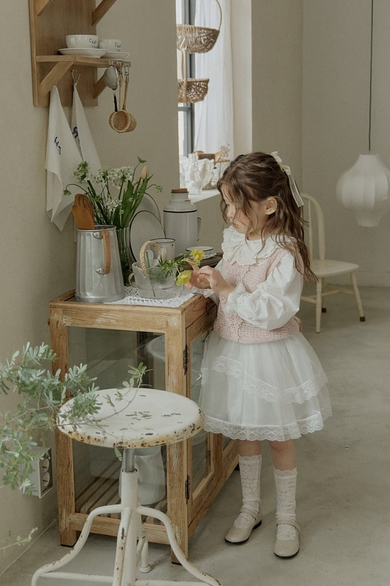 Flo - Korean Children Fashion - #Kfashion4kids - Maren Knit Vest - 6