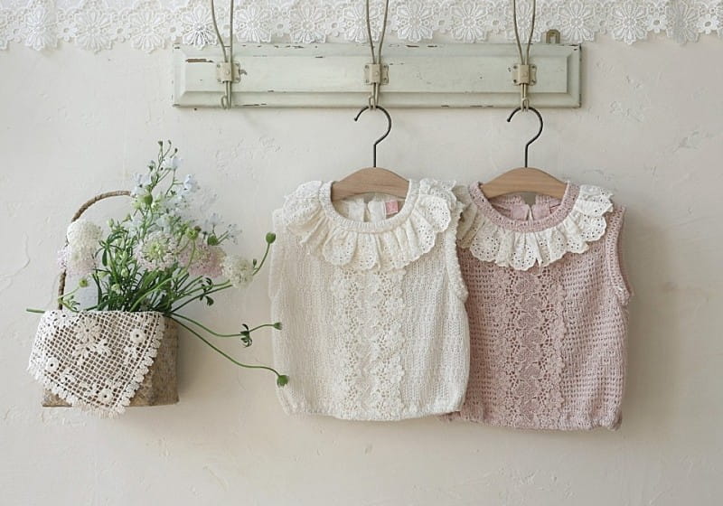 Flo - Korean Children Fashion - #prettylittlegirls - Maren Knit Vest - 10