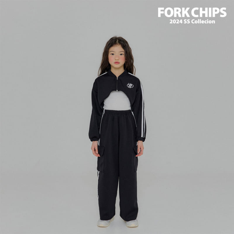 Fork Chips - Korean Children Fashion - #childrensboutique - Lacing Bolero - 9