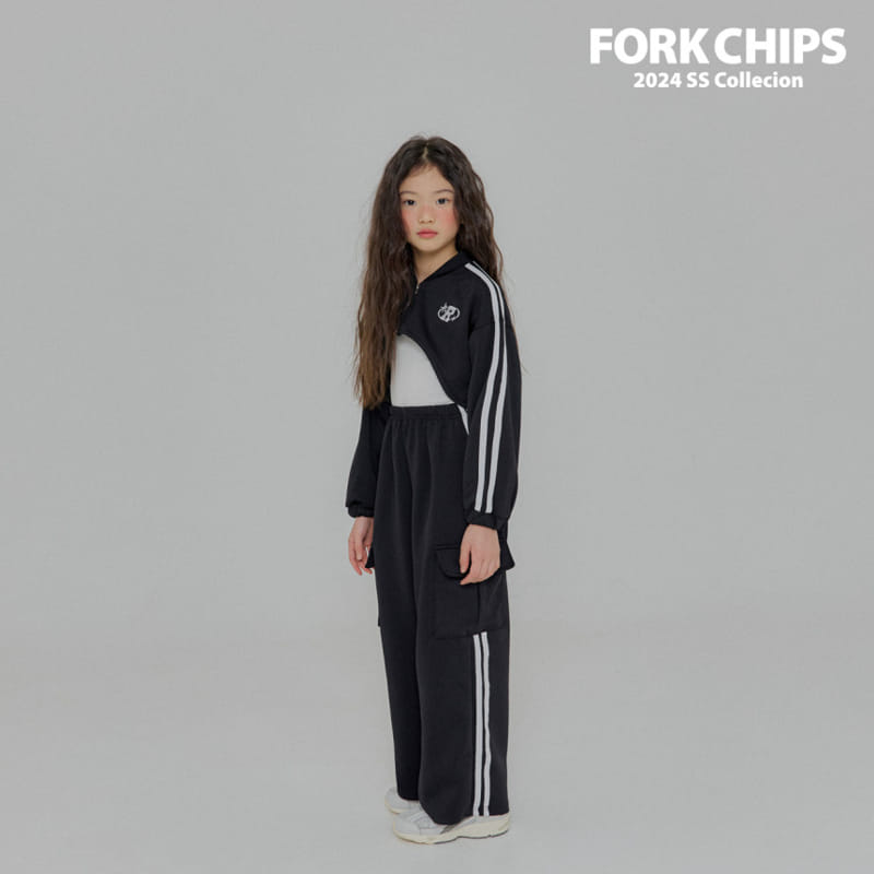 Fork Chips - Korean Children Fashion - #designkidswear - Lacing Bolero - 10