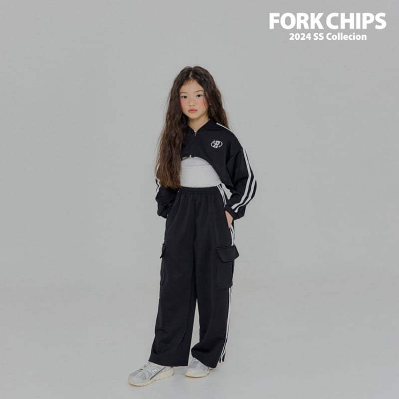 Fork Chips - Korean Children Fashion - #toddlerclothing - Lacing Bolero - 6