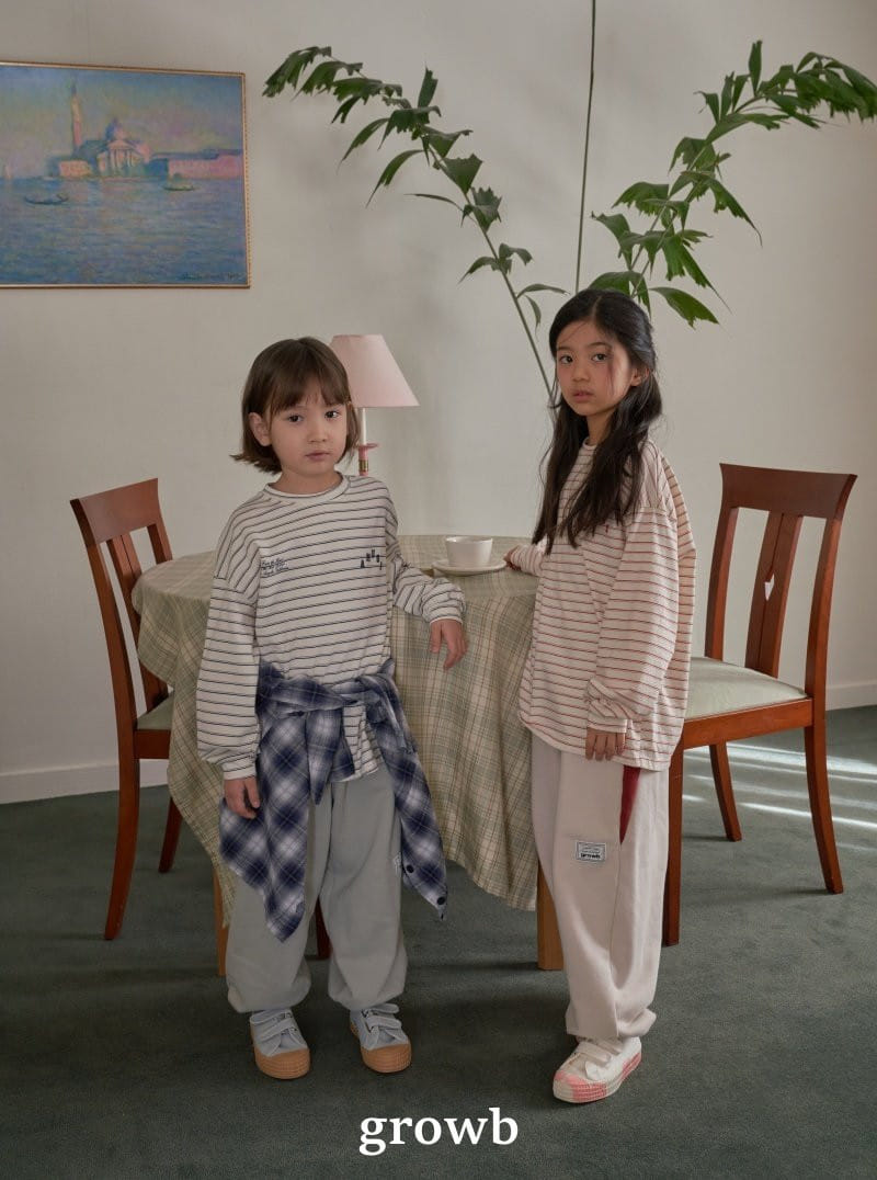 Grow B - Korean Children Fashion - #minifashionista - Point Jogger - 9