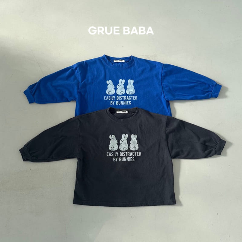 Grue Baba - Korean Children Fashion - #designkidswear - Rabbit Tee - 2