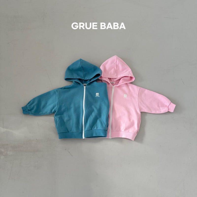 Grue Baba - Korean Children Fashion - #stylishchildhood - Take Hoody Zip Up - 2