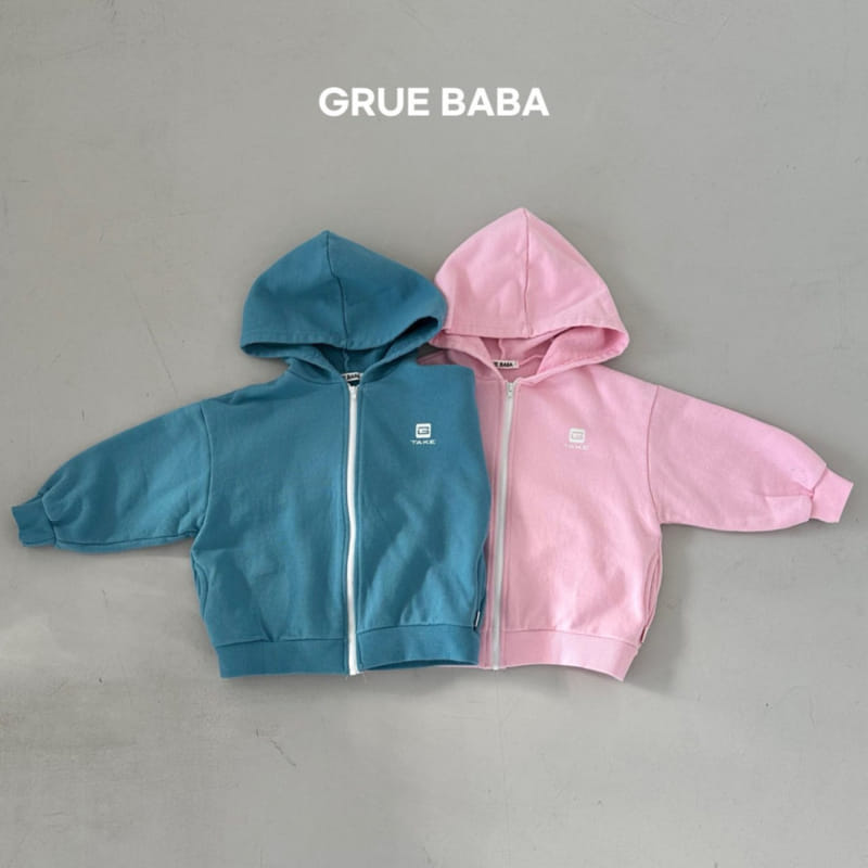 Grue Baba - Korean Children Fashion - #toddlerclothing - Take Hoody Zip Up