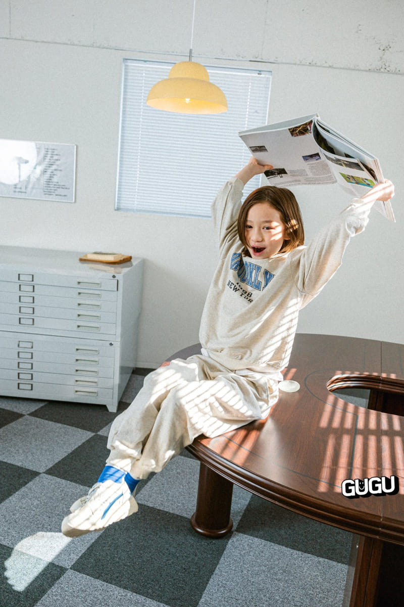Gugu Kids - Korean Children Fashion - #Kfashion4kids - Brooklyn Top Bottom Set With Mom - 6
