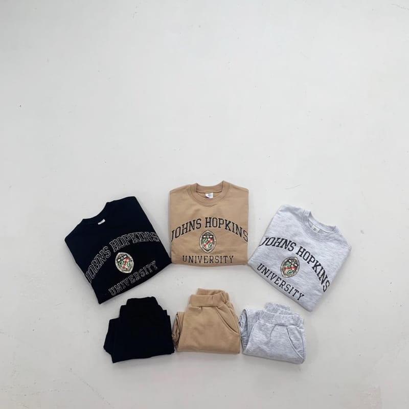 Gugu Kids - Korean Children Fashion - #childofig - Johns Hopkins Top Bottom Set - 9