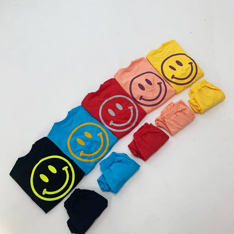 Gugu Kids - Korean Children Fashion - #fashionkids - Spring Smile Top Bottom Set With Mom - 10