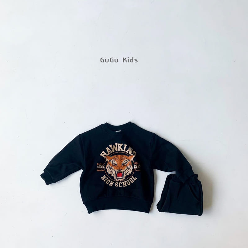 Gugu Kids - Korean Children Fashion - #fashionkids - Hawkins Top Bottom Set - 4
