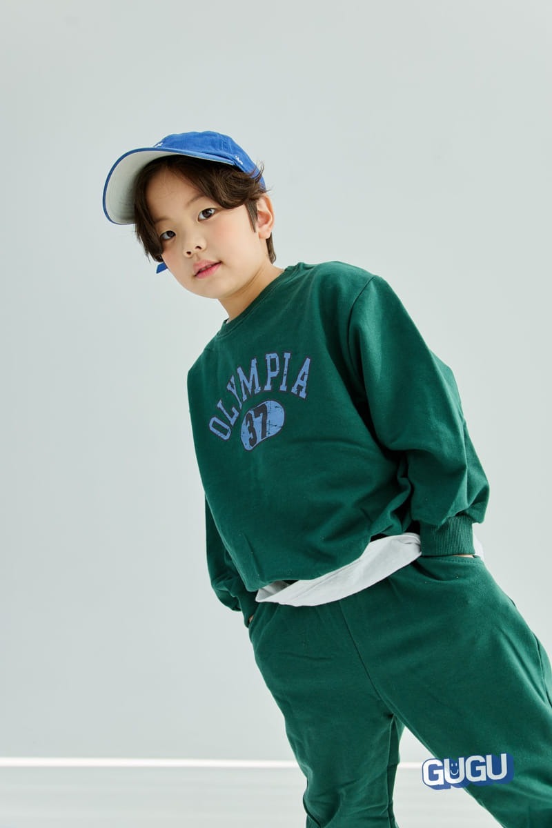 Gugu Kids - Korean Children Fashion - #kidzfashiontrend - 37 Olympia Top Bottom Set With Mom - 3