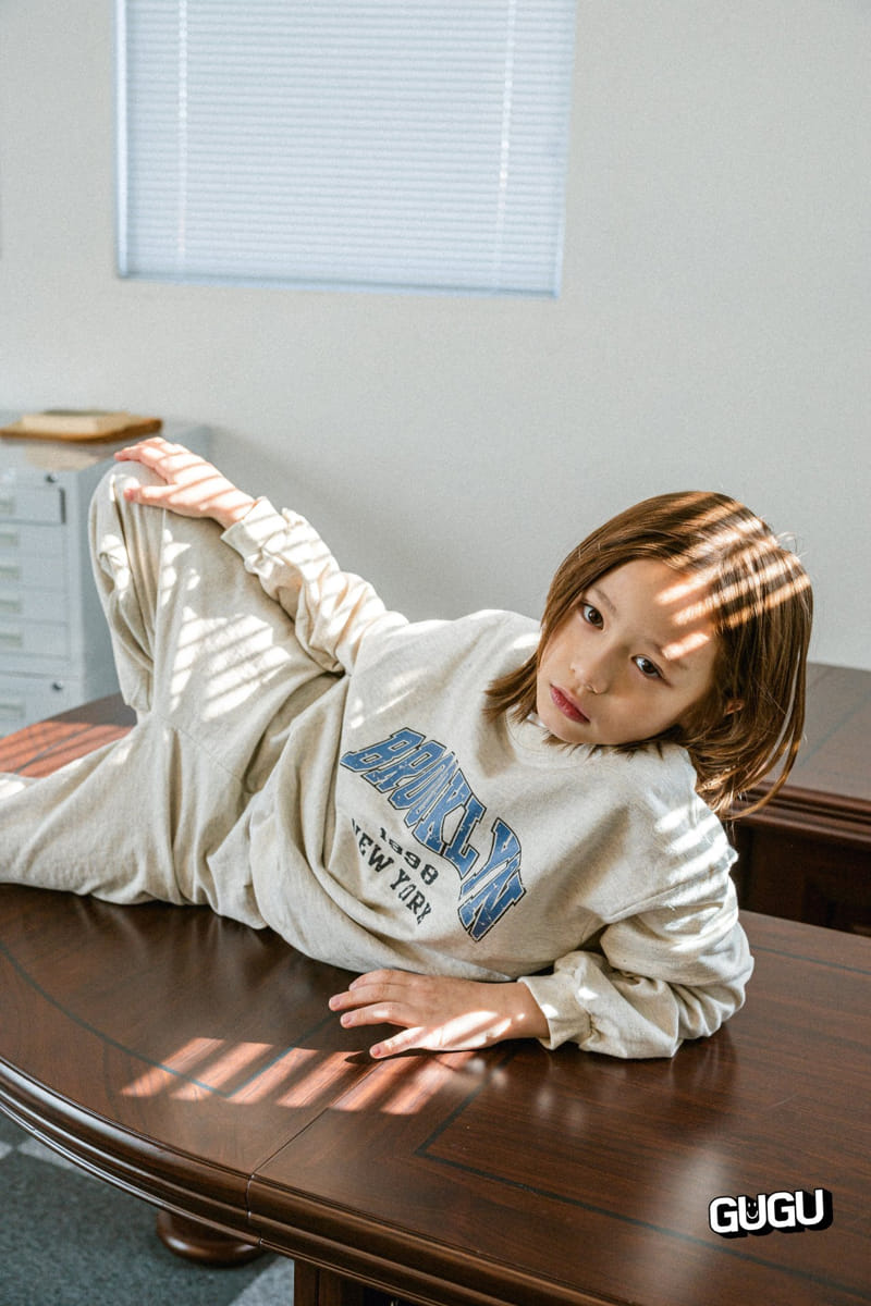Gugu Kids - Korean Children Fashion - #littlefashionista - Brooklyn Top Bottom Set With Mom - 7