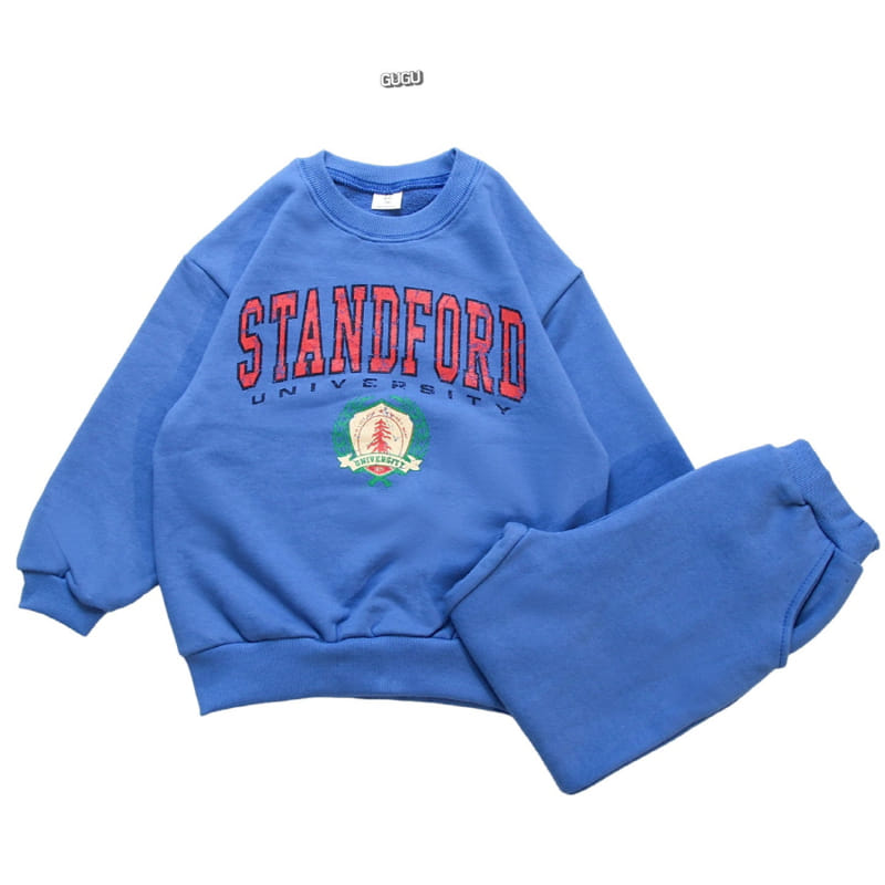 Gugu Kids - Korean Children Fashion - #magicofchildhood - Standford Top Bottom Set - 4