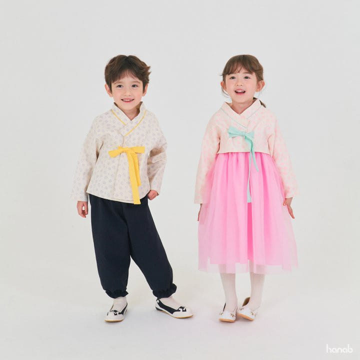 Hanab - Korean Children Fashion - #childofig - Quilted Top Bottom Set - 4