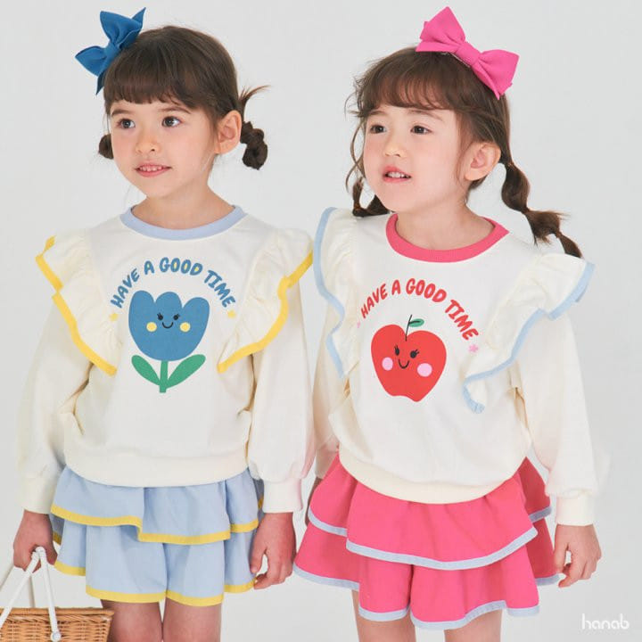 Hanab - Korean Children Fashion - #designkidswear - Good Time Top Bottom Set - 2