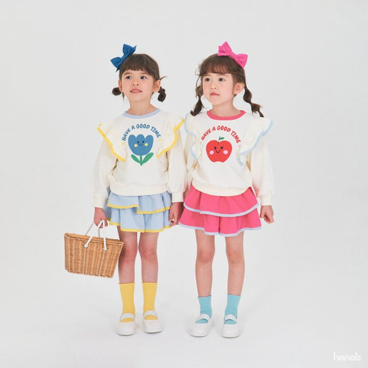 Hanab - Korean Children Fashion - #kidsshorts - Good Time Top Bottom Set - 5