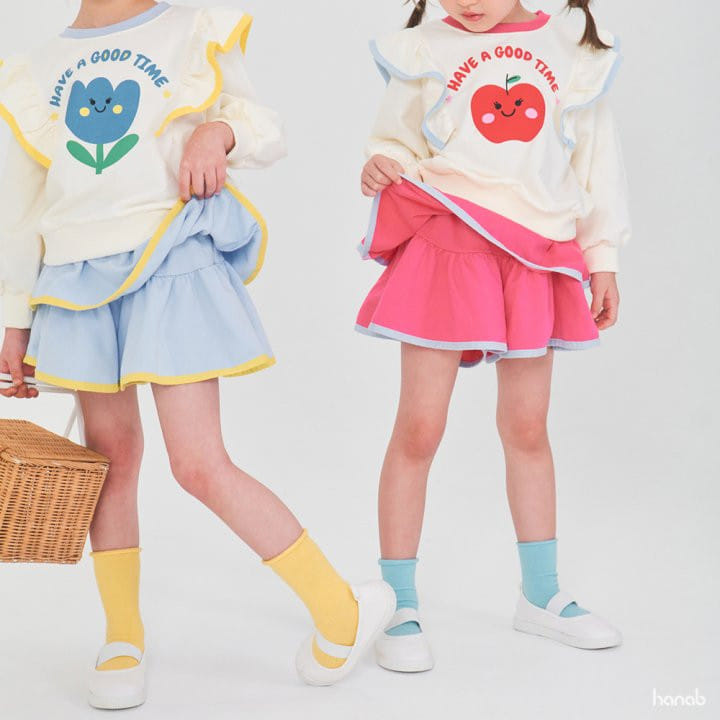 Hanab - Korean Children Fashion - #minifashionista - Good Time Top Bottom Set - 11
