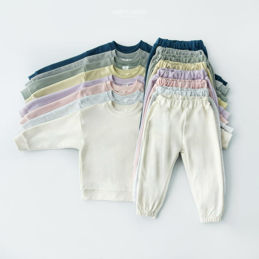 Haro Haro - Korean Children Fashion - #Kfashion4kids - Cotton Candy Top Bottom Set