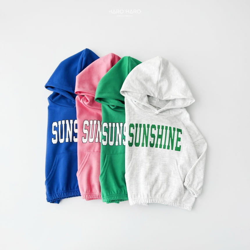 Haro Haro - Korean Children Fashion - #Kfashion4kids - Sunshine Hoody Tee - 2