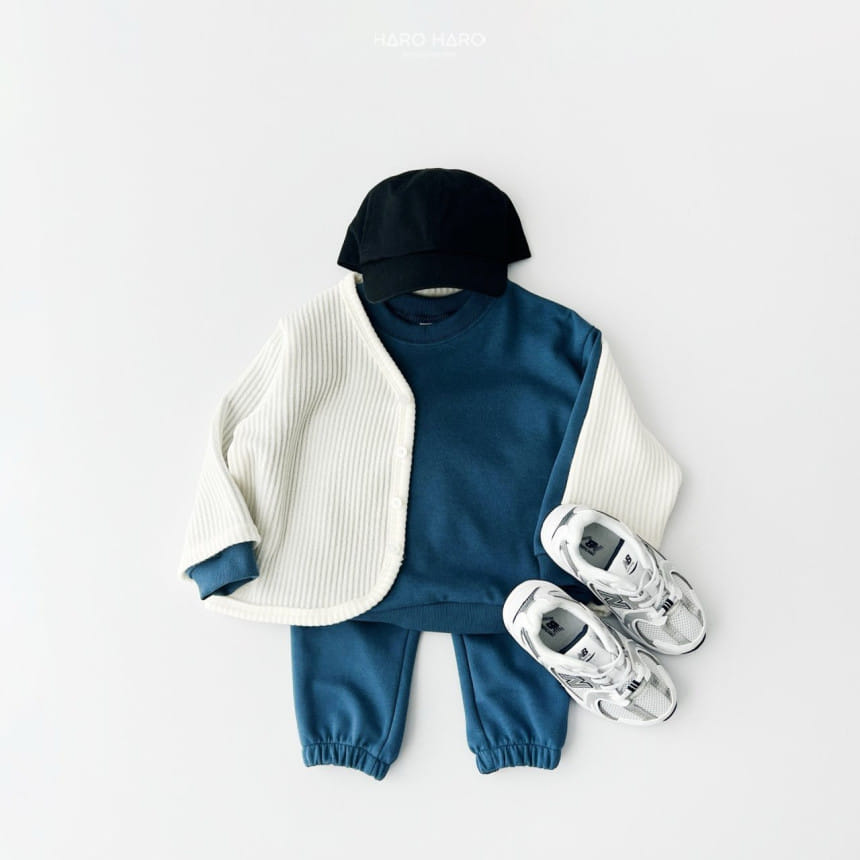 Haro Haro - Korean Children Fashion - #fashionkids - Cotton Candy Top Bottom Set - 11