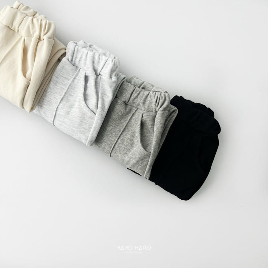 Haro Haro - Korean Children Fashion - #magicofchildhood - Daily Pintuck Jogger Pants - 6
