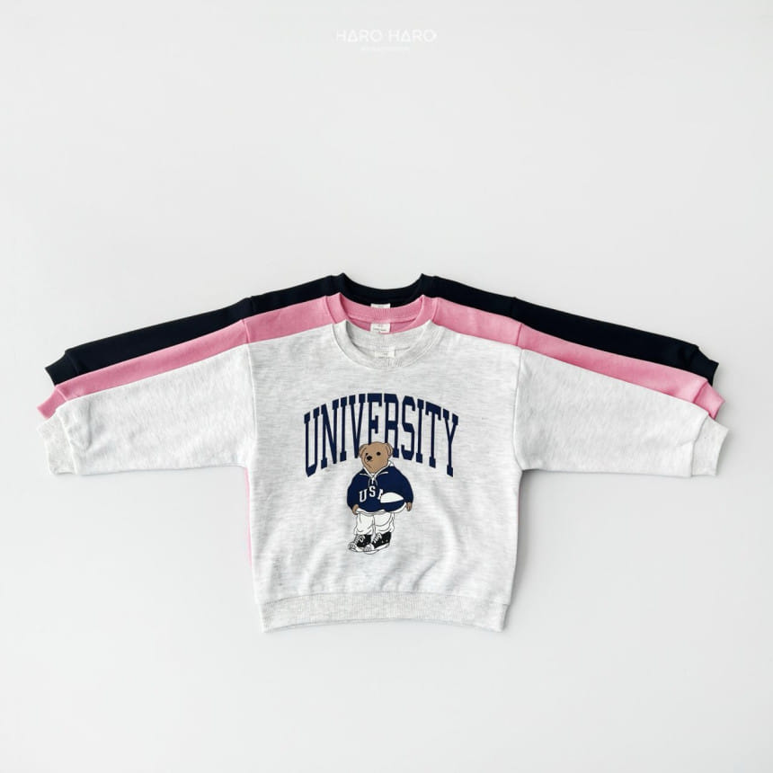 Haro Haro - Korean Children Fashion - #minifashionista - USA Sweatshirt