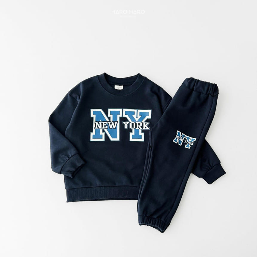 Haro Haro - Korean Children Fashion - #prettylittlegirls - Newyork Top Bottom Set - 9