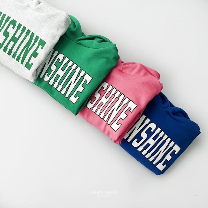 Haro Haro - Korean Children Fashion - #prettylittlegirls - Sunshine Hoody Tee - 6
