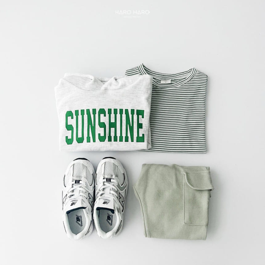 Haro Haro - Korean Children Fashion - #stylishchildhood - Sunshine Hoody Tee - 9