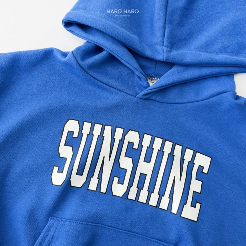 Haro Haro - Korean Children Fashion - #todddlerfashion - Sunshine Hoody Tee - 7