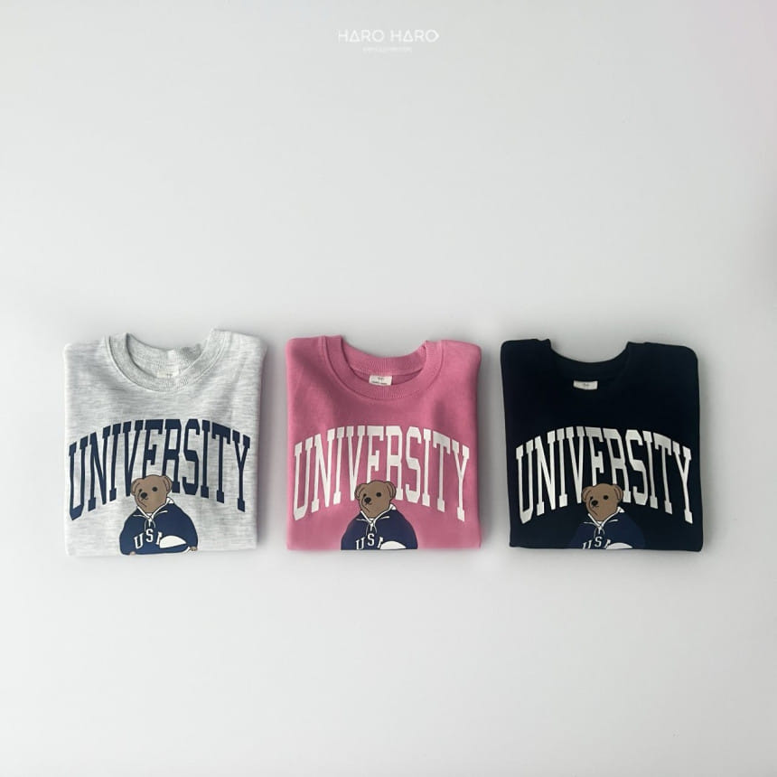 Haro Haro - Korean Children Fashion - #todddlerfashion - USA Sweatshirt - 3