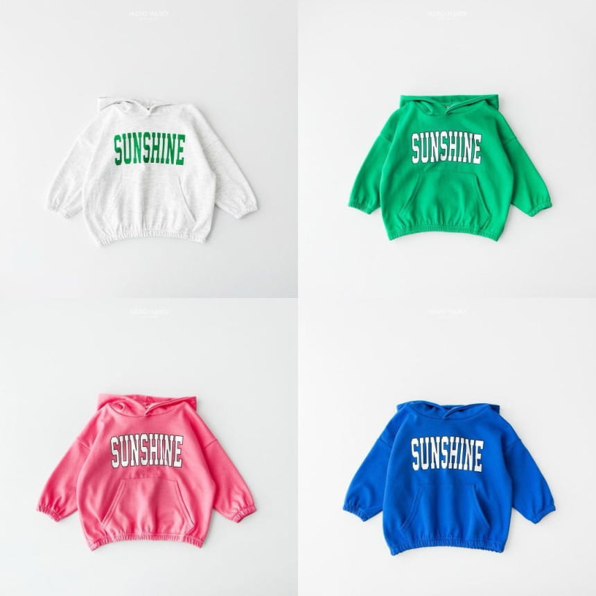 Haro Haro - Korean Children Fashion - #toddlerclothing - Sunshine Hoody Tee - 8