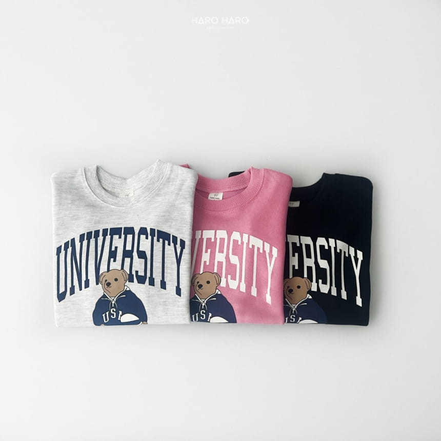 Haro Haro - Korean Children Fashion - #todddlerfashion - USA Sweatshirt - 4