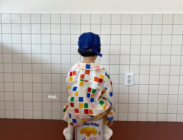 Hei - Korean Children Fashion - #childrensboutique - Square Shirt - 9