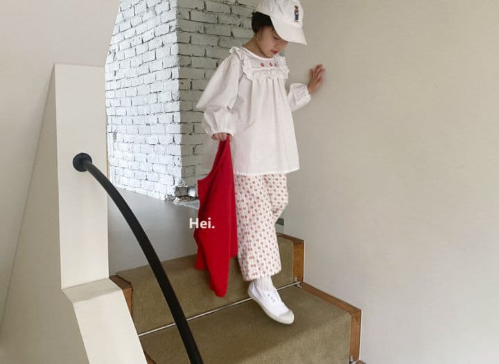 Hei - Korean Children Fashion - #discoveringself - Flower Pants - 9