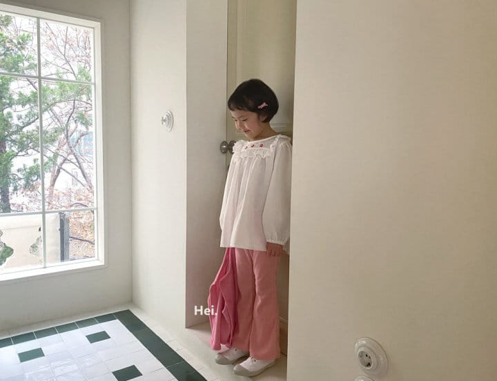 Hei - Korean Children Fashion - #fashionkids - Terry Boots Cut Pants - 6
