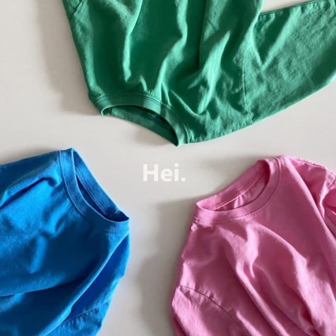 Hei - Korean Children Fashion - #kidzfashiontrend - Pigment Tee