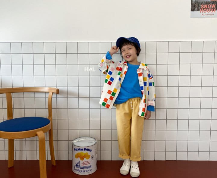 Hei - Korean Children Fashion - #stylishchildhood - Pigment Tee - 9