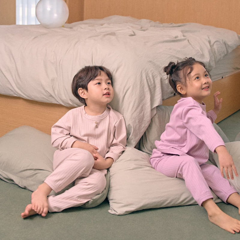 Here I Am - Korean Children Fashion - #discoveringself - Bern Wide Top Bottom Set