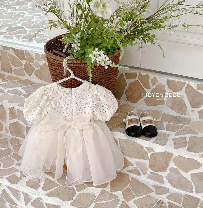 Hi Byebebe - Korean Baby Fashion - #babyboutiqueclothing - Aria Puff One-Piece