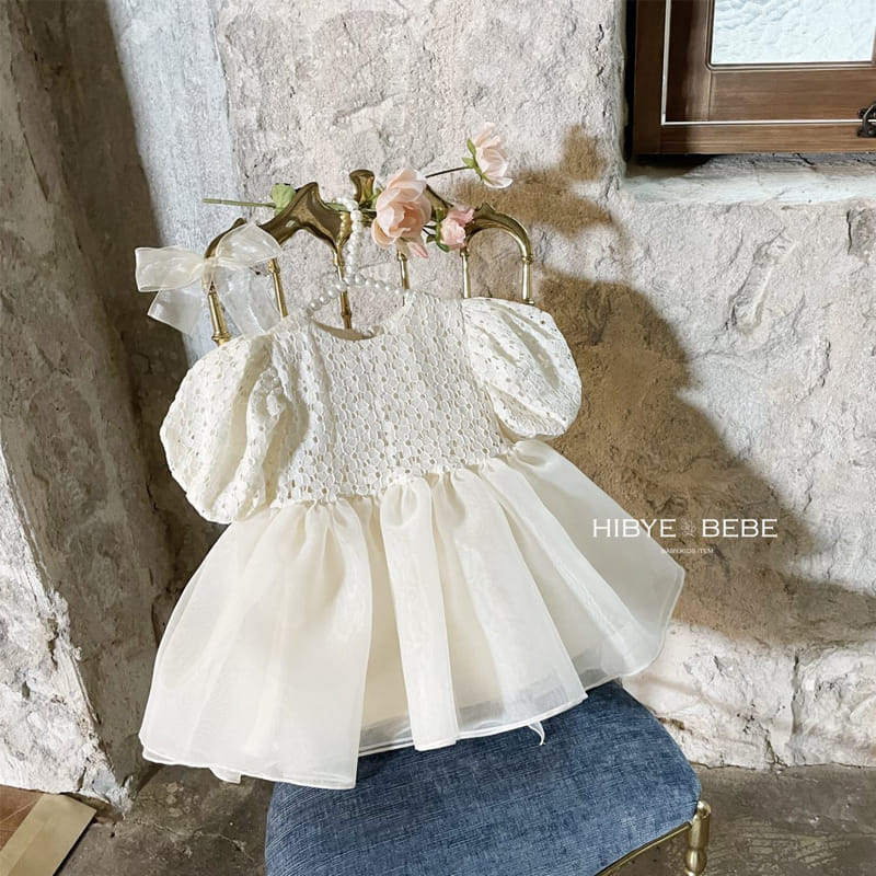 Hi Byebebe - Korean Baby Fashion - #babyclothing - Aria Puff One-Piece - 2