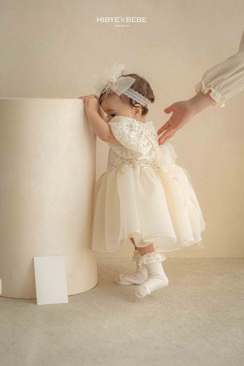 Hi Byebebe - Korean Baby Fashion - #babyfashion - Aria Puff One-Piece - 4