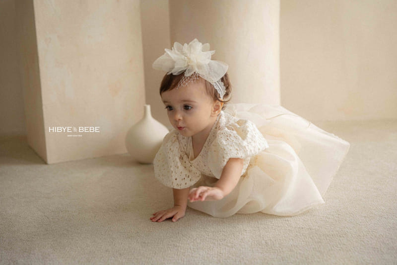 Hi Byebebe - Korean Baby Fashion - #babygirlfashion - Aria Puff One-Piece - 5