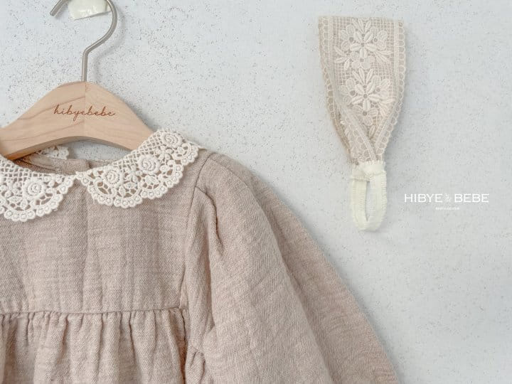 Hi Byebebe - Korean Baby Fashion - #babylifestyle - Soft Lace One-Piece - 6