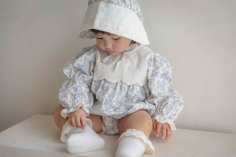 Hi Byebebe - Korean Baby Fashion - #babyoninstagram - Lala Lace Body Suit - 4