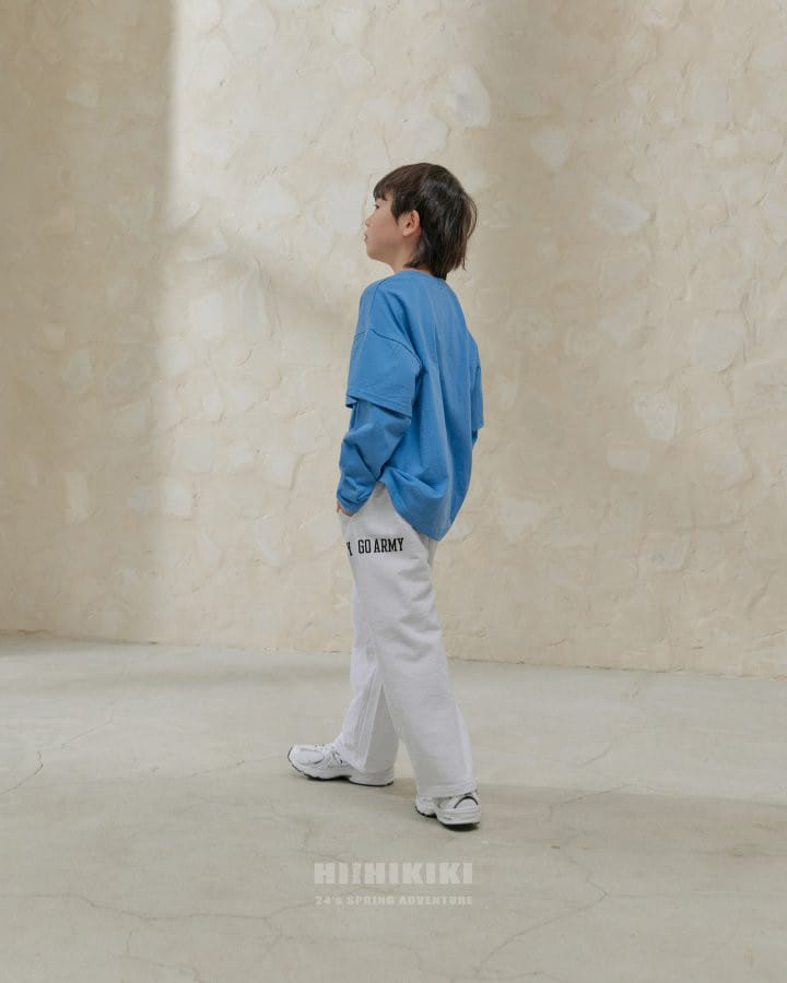 Hikiki - Korean Children Fashion - #kidzfashiontrend - Motor Double Tee - 4